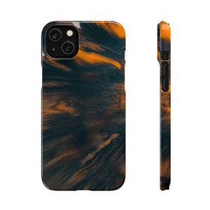 Space Speed Ink Art iPhone Case (Slim) iPhone 14 Plus Glossy Phone Case