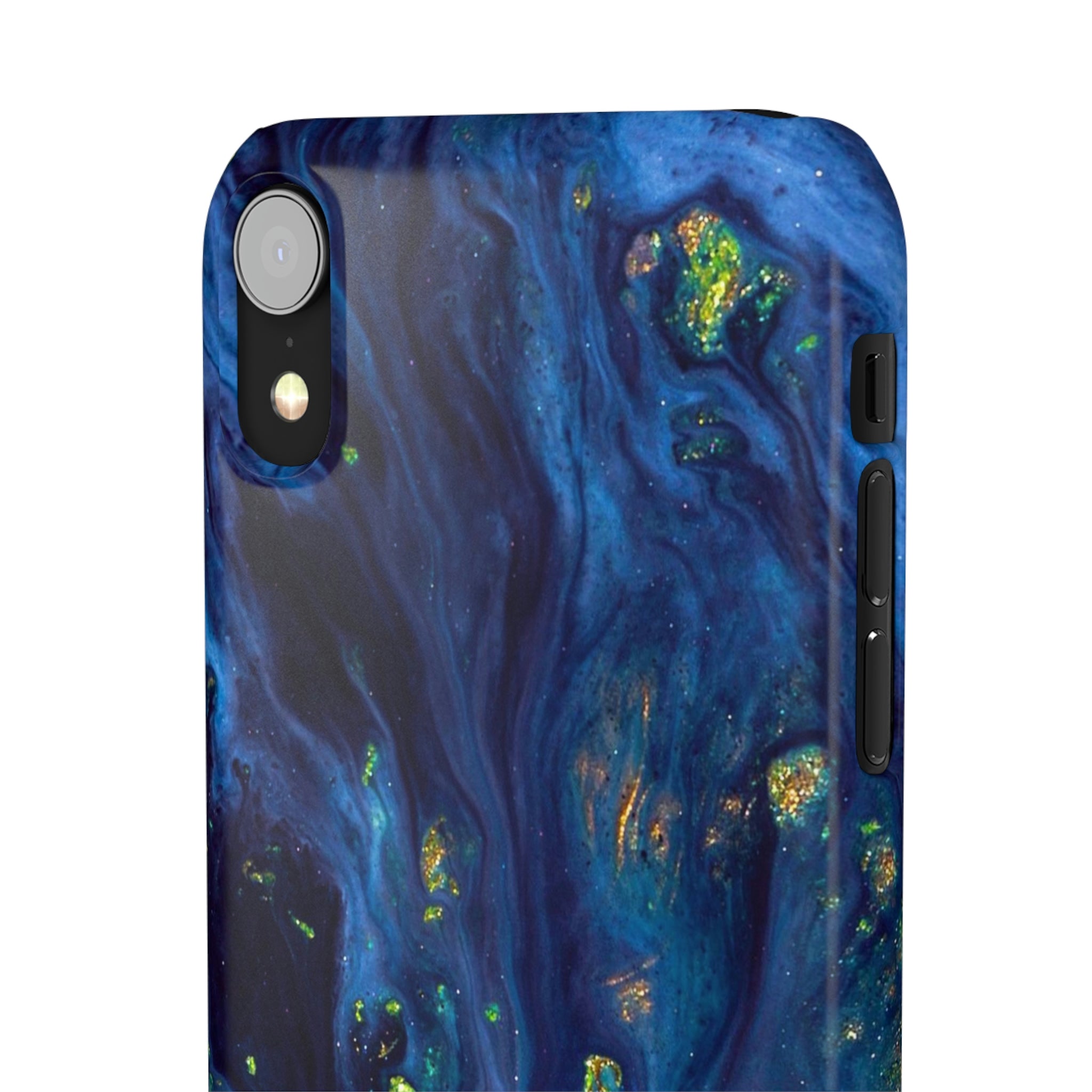 Green Opal Ink Art iPhone Case (Slim) Phone Case