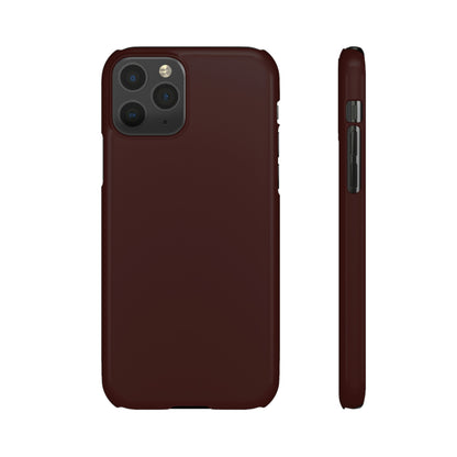 Dark Sienna Purple iPhone Case (Slim) iPhone 11 Pro Glossy Phone Case