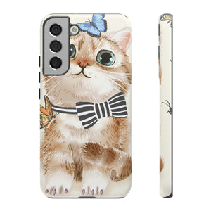 Petit Cute Cat Android Case (Protective) Samsung Galaxy S22 Plus Matte Phone Case