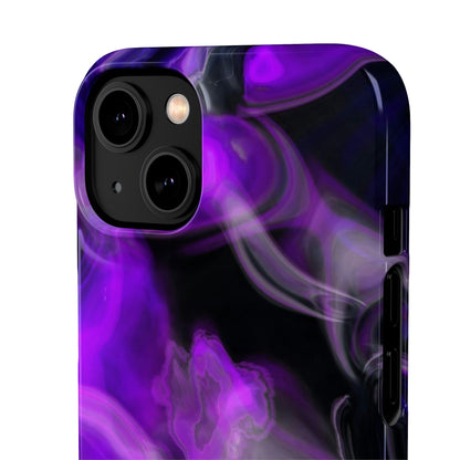 Purple Marble iPhone Case (Slim) Phone Case