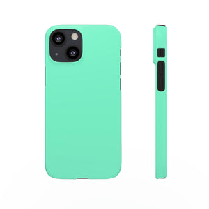 Aquamarine iPhone Case (Slim) iPhone 13 Mini Matte Phone Case