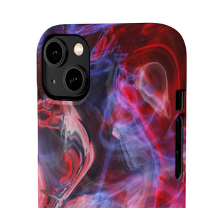 Red Marble iPhone Case (Slim) Phone Case