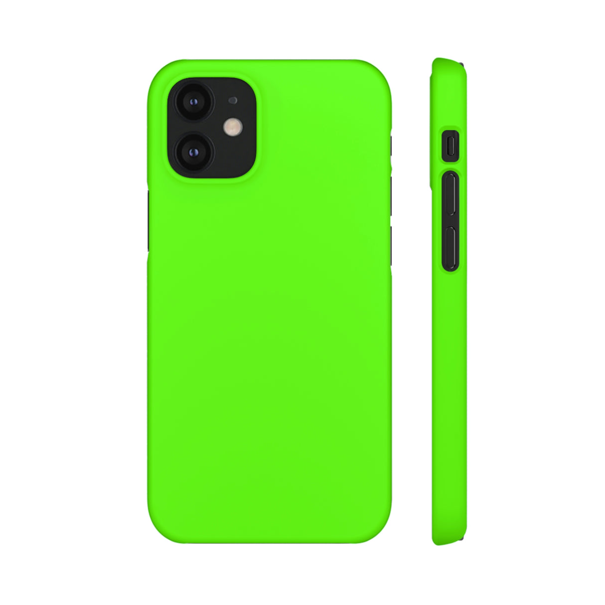 Bright Green iPhone Case (Slim) iPhone 12 Mini Matte Phone Case