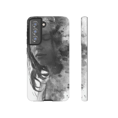 Portrait Lady Android Case (Protective) Samsung Galaxy S21 FE Glossy Phone Case