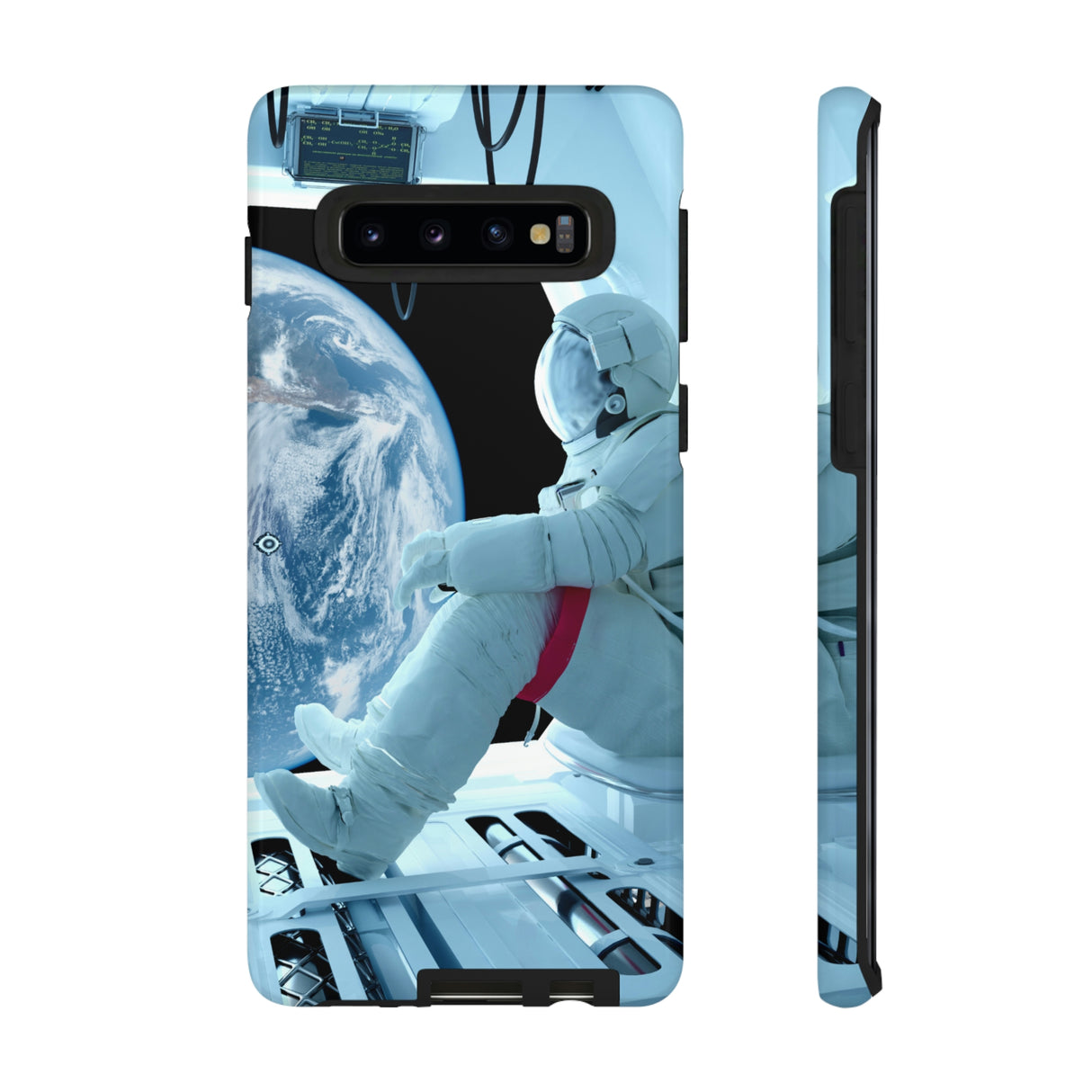 Astronaut Shuttle Android Case (Protective) Samsung Galaxy S10 Glossy Phone Case