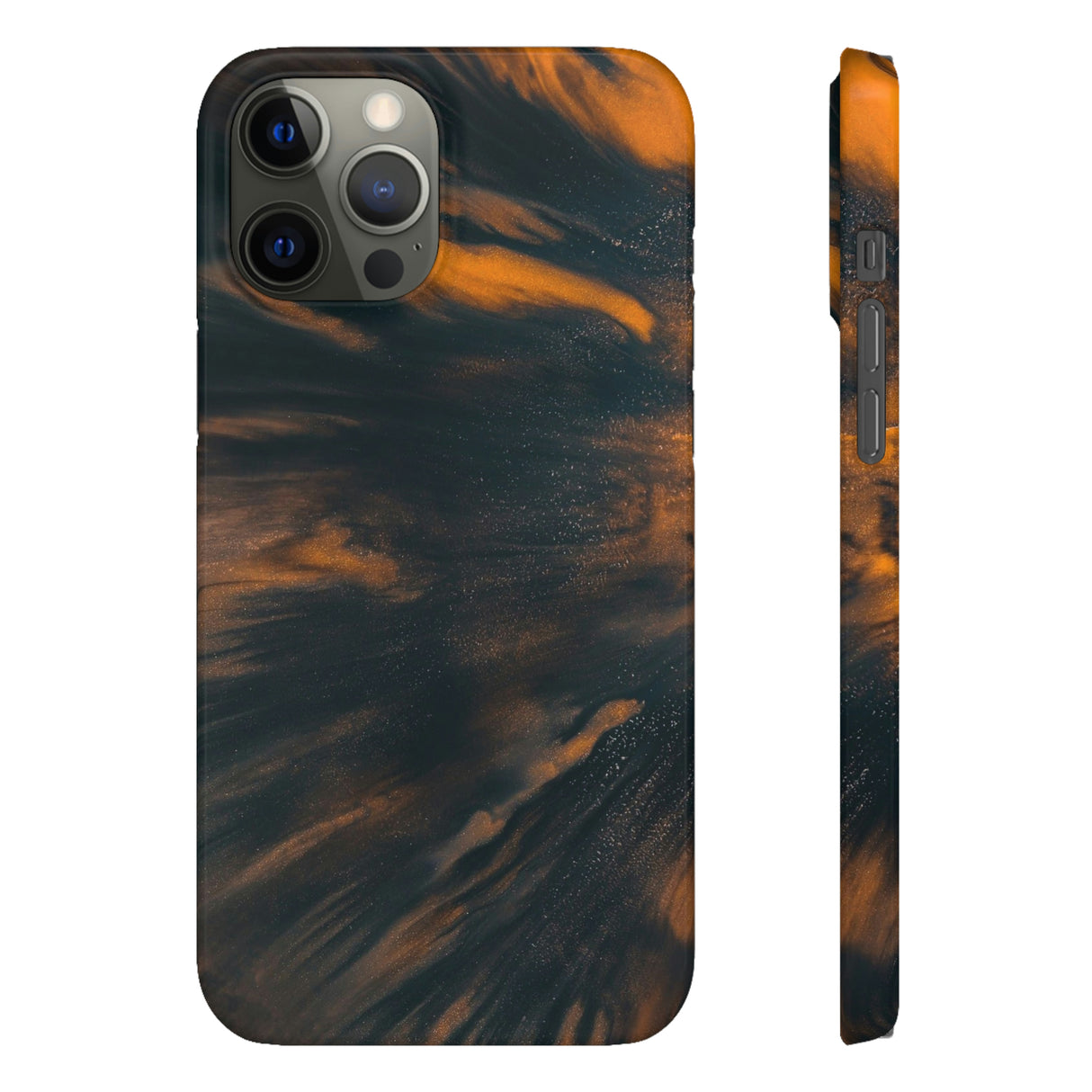 Space Speed Ink Art iPhone Case (Slim) iPhone 12 Pro Max Glossy Phone Case