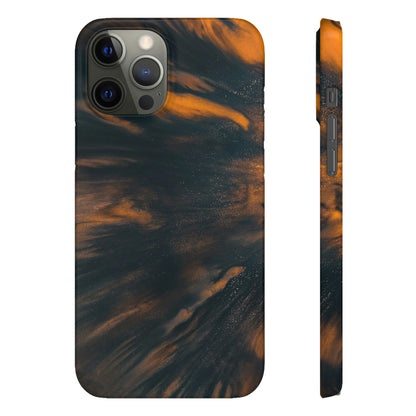 Space Speed Ink Art iPhone Case (Slim) iPhone 12 Pro Max Glossy Phone Case