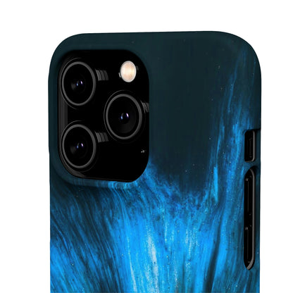 Midnight Shadow Ink Art iPhone Case (Slim) Phone Case