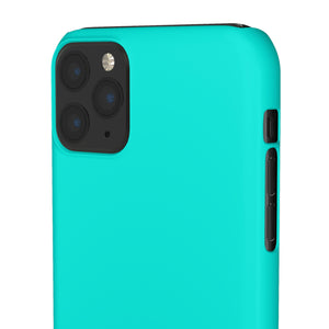 Bright Turquoise iPhone Case (Slim) Phone Case