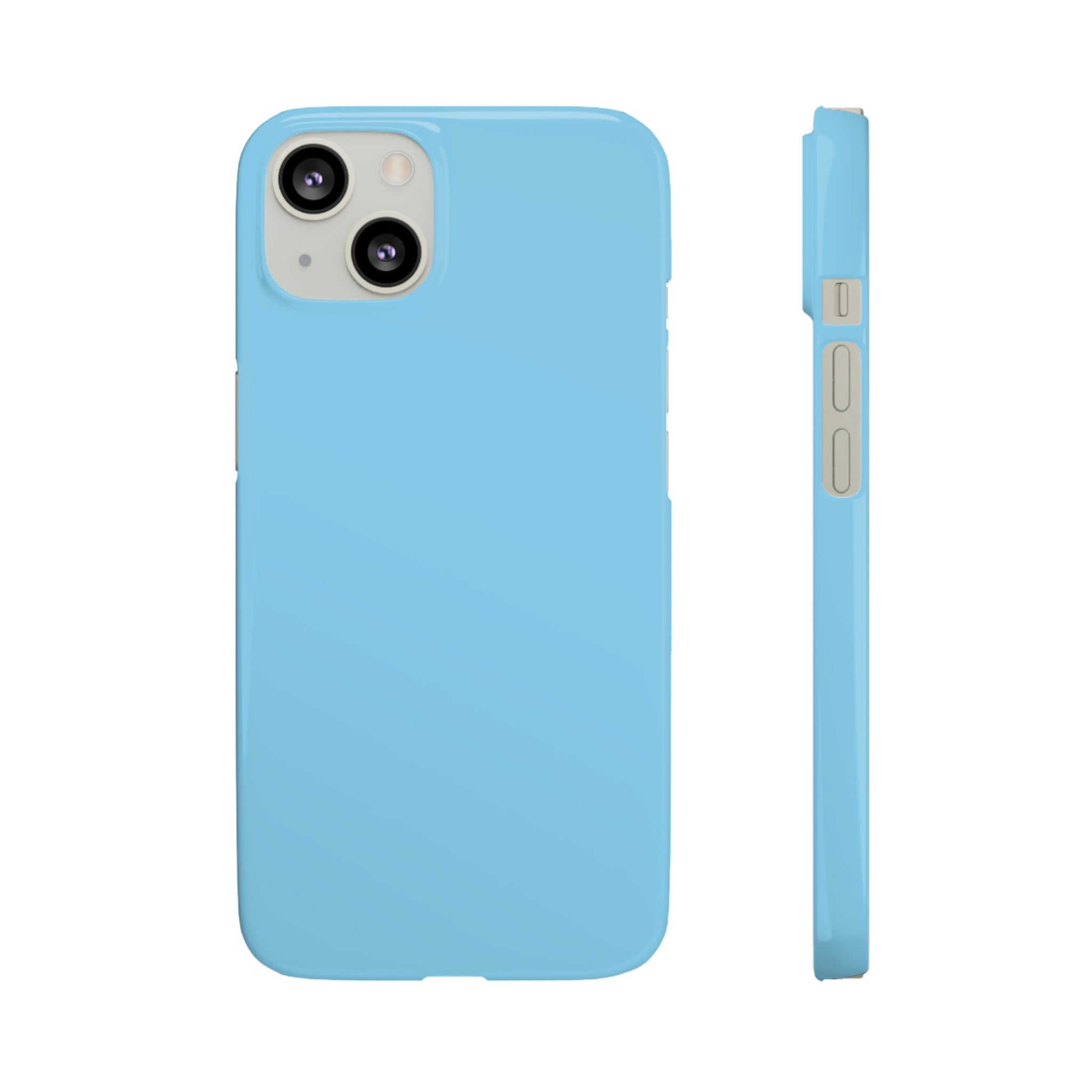 Baby Blue iPhone Case (Slim) iPhone 13 Glossy Phone Case