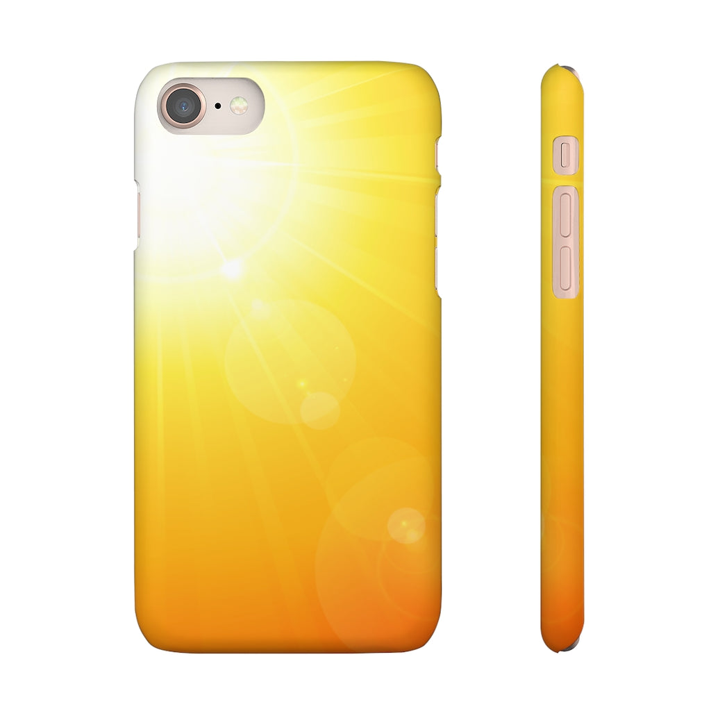 Bright Summer Sun Samsung/iPhone (Slim) Phone Case