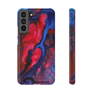 SuperMan Ink Art Android Case (Card) Samsung Galaxy S22 Plus Glossy With gift packaging Phone Case