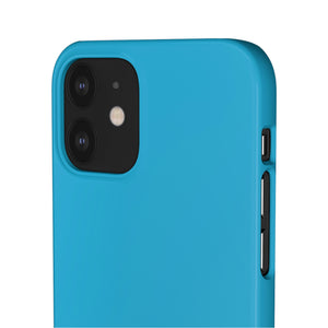 Bright Cerulean iPhone Case (Slim) Phone Case