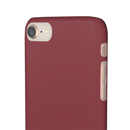 Cordovan Purple iPhone Case (Slim) Phone Case