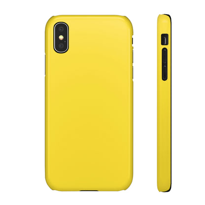 Banana Yellow iPhone Case (Slim) iPhone X Glossy Phone Case