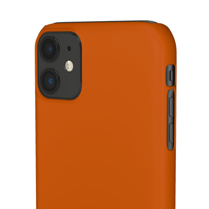 Burnt Orange iPhone Case (Slim) Phone Case