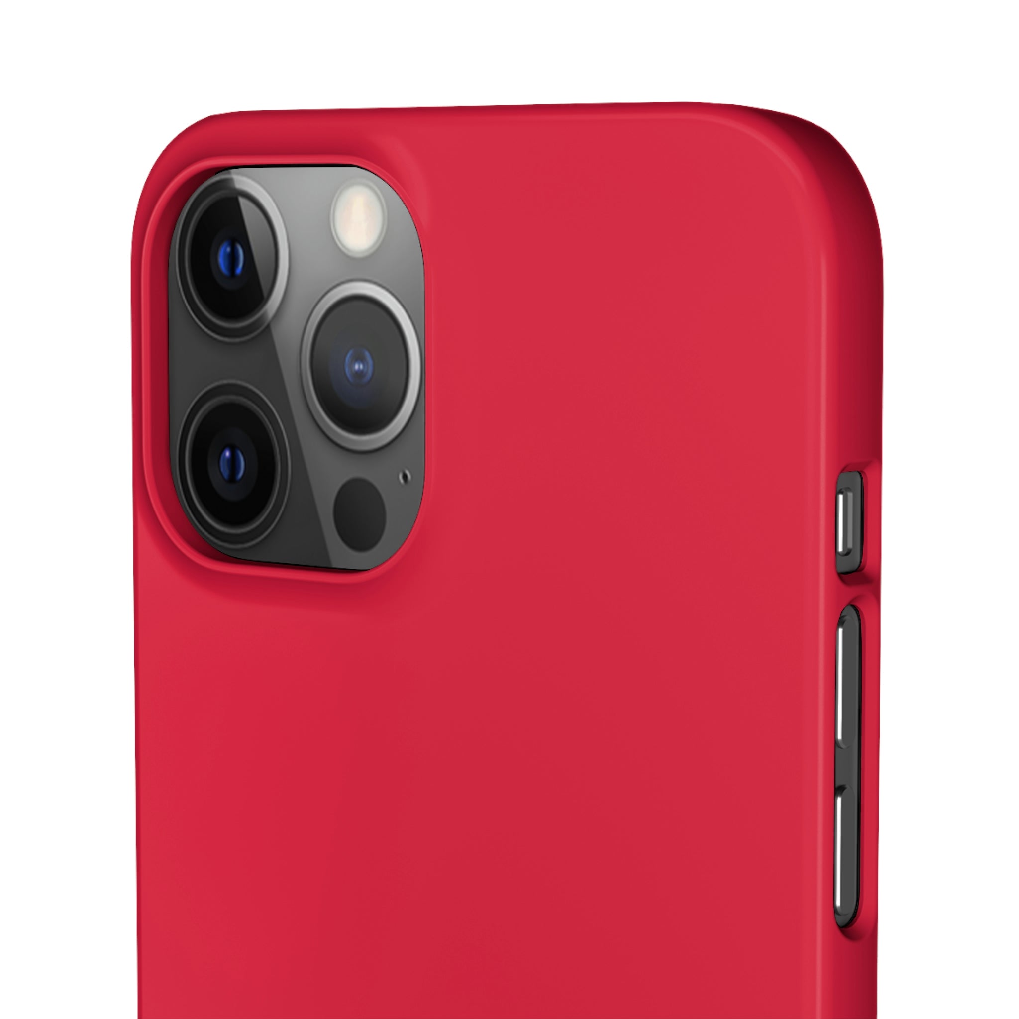 Crimson Red iPhone Case (Slim) Phone Case