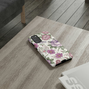 Pastel Vintage Flower Samsung Case (Protective) Phone Case