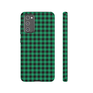 Green Flannel Android Case (Protective) Samsung Galaxy S20 FE Matte Phone Case