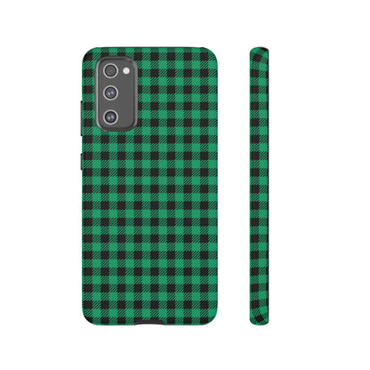 Green Flannel Android Case (Protective) Samsung Galaxy S20 FE Matte Phone Case