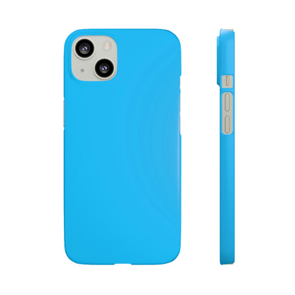 Deep Sky Blue iPhone Case (Slim) iPhone 13 Matte Phone Case