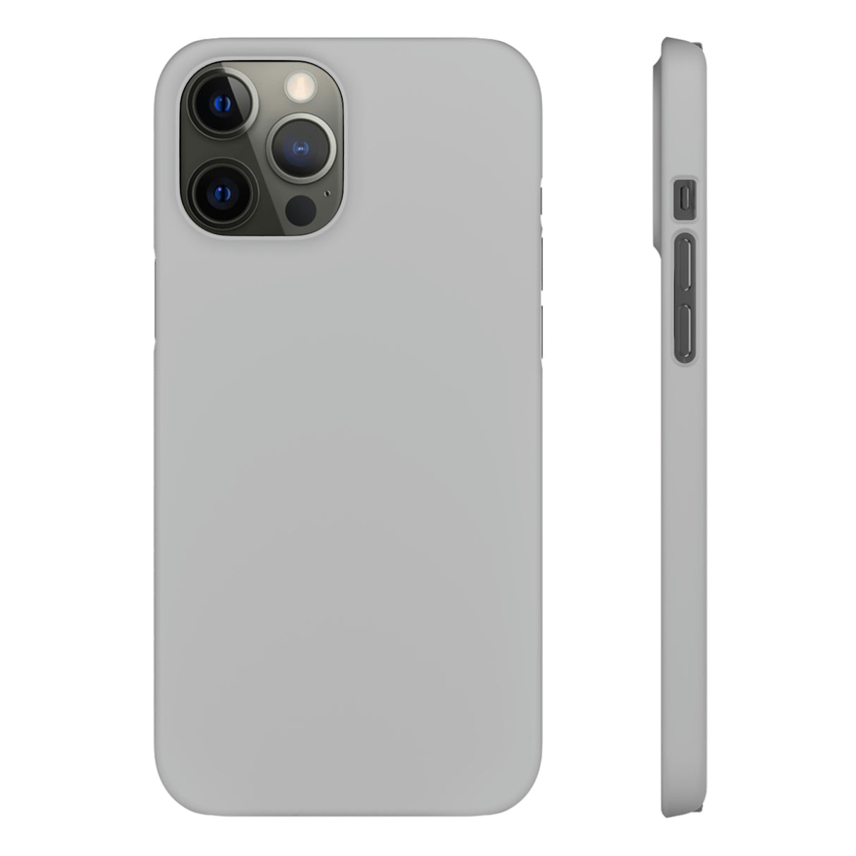 Gray iPhone Case (Slim) iPhone 12 Pro Max Matte Phone Case