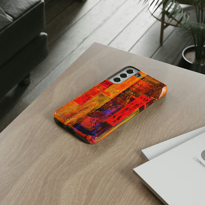 Red Oil Painting Android Case (Protective) Phone Case