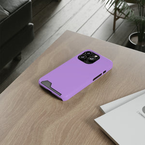 Bright Lavender iPhone Case (Card) Phone Case