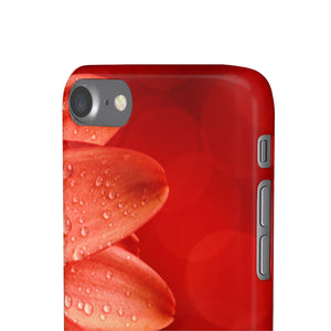 Red Spring Flower Samsung/iPhone (Slim) iPhone 7 Glossy Phone Case