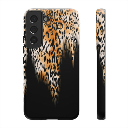 Leopard Print Android Case (Protective) Samsung Galaxy S22 Matte Phone Case