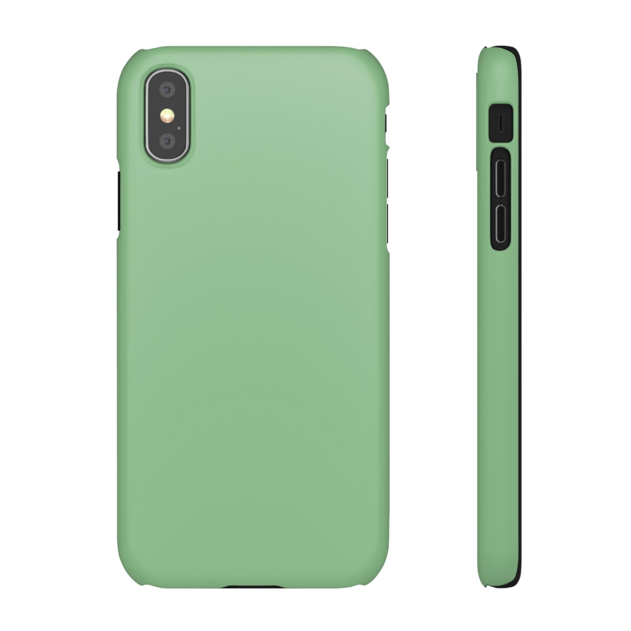 Dark Sea Green iPhone Case (Slim) iPhone XS Matte Phone Case