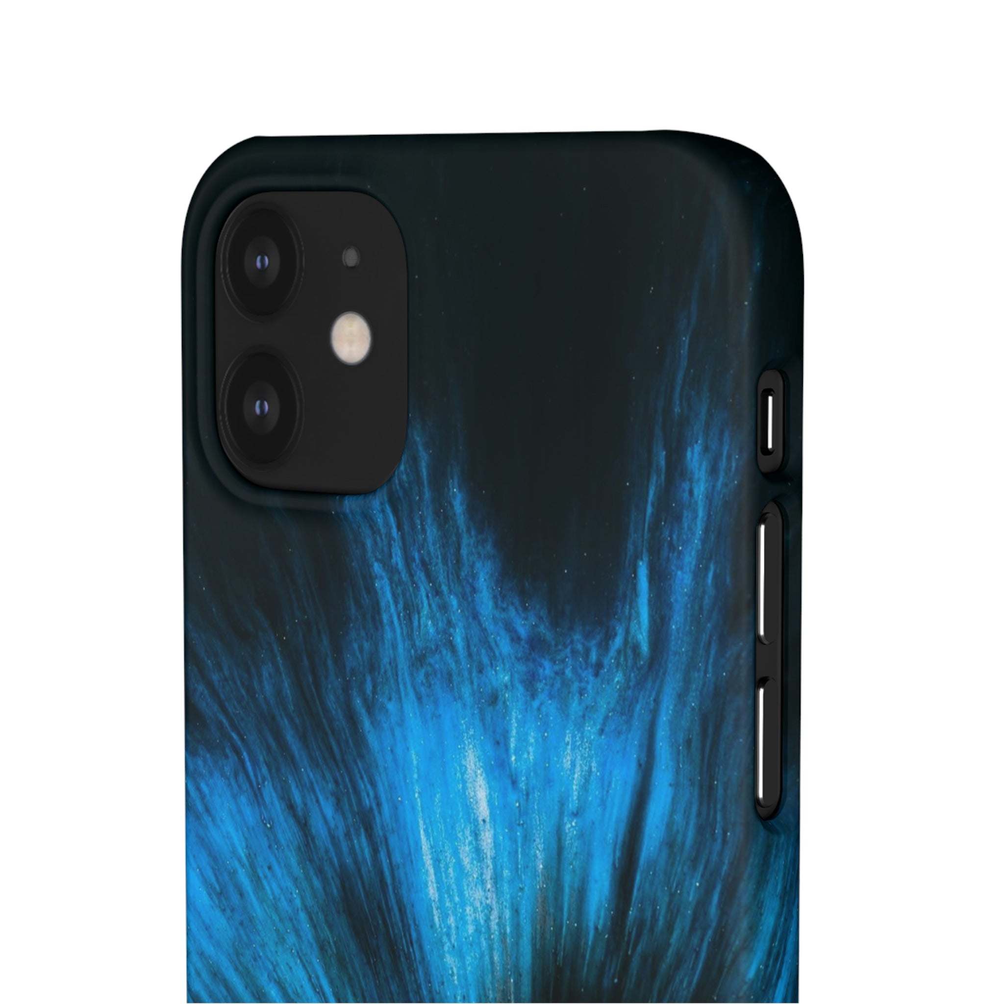 Midnight Shadow Ink Art iPhone Case (Slim) Phone Case