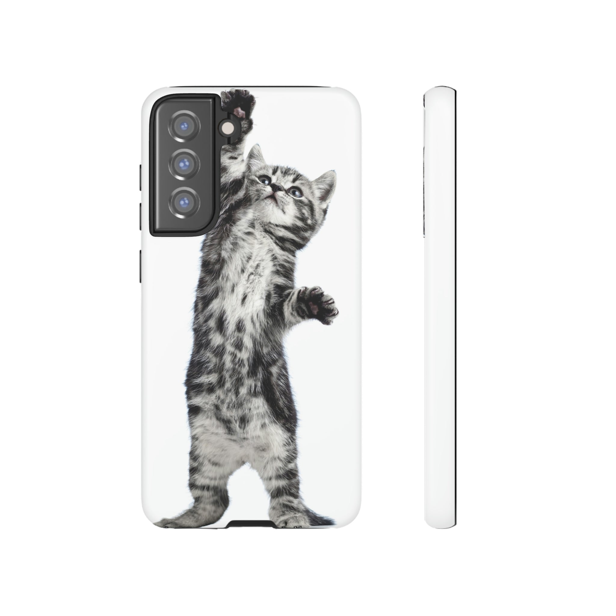 Playful Kitten Android Case (Protective) Samsung Galaxy S21 FE Matte Phone Case