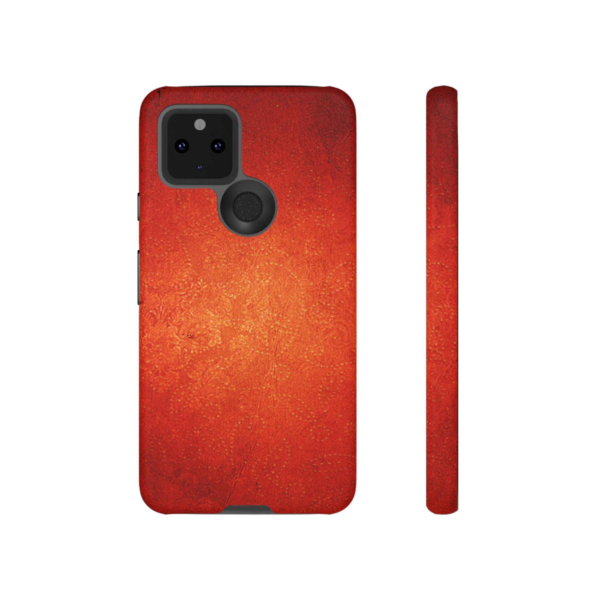 Red Grunge Android Case (Protective) Google Pixel 5 5G Matte Phone Case