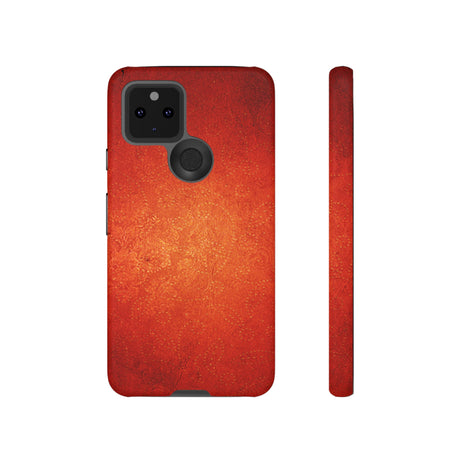 Red Grunge Android Case (Protective) Google Pixel 5 5G Matte Phone Case