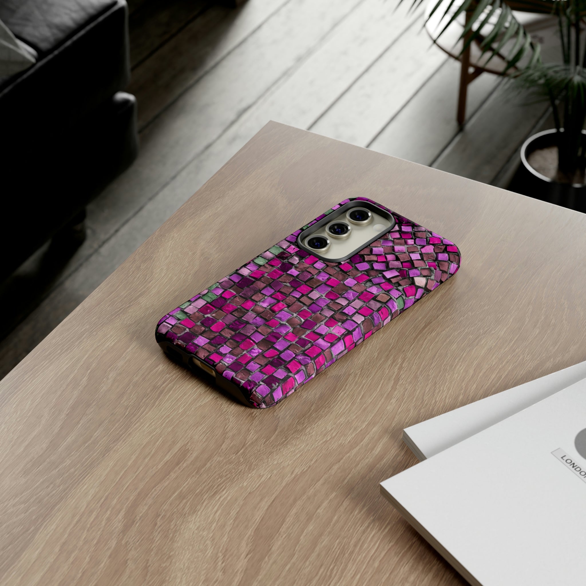 Purple Mosaic Android Case (Protective) Phone Case