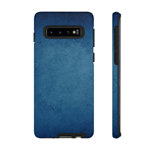 Blue Texture Android Case (Protective) Samsung Galaxy S10 Glossy Phone Case