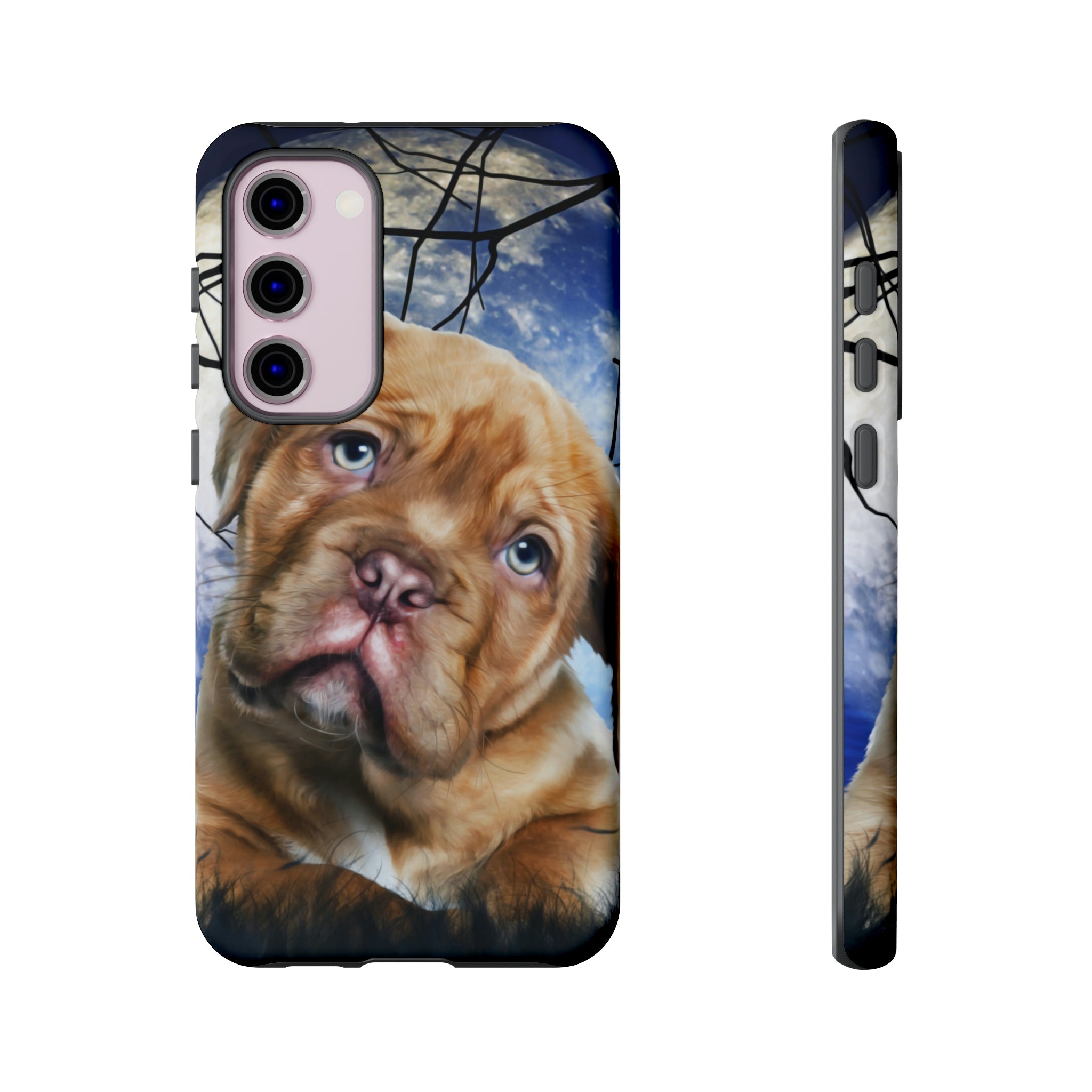 Dog Oil Painting Android Case (Protective) Samsung Galaxy S23 Plus Matte Phone Case