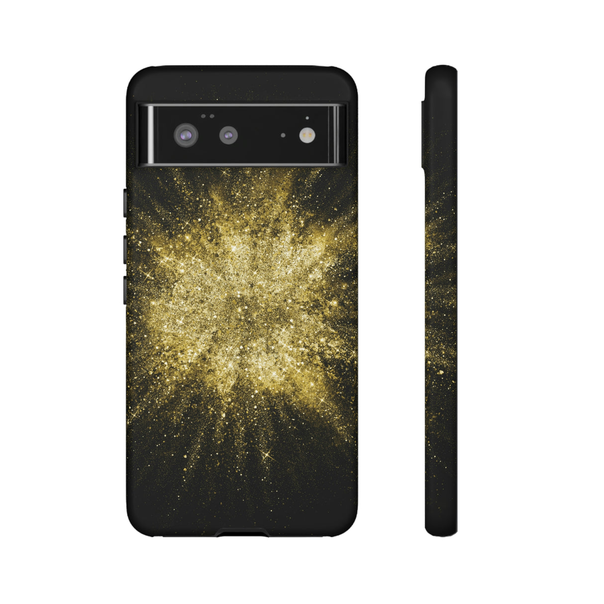 Gold Glitter Background Android Case (Protective) Google Pixel 6 Matte Phone Case