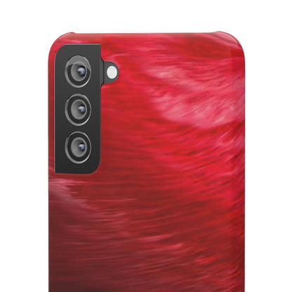 Red Feather Ink Art Android Case (Slim) Phone Case