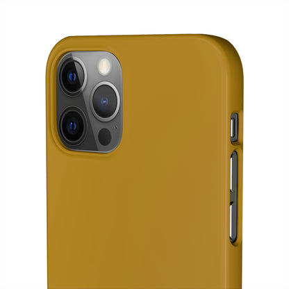 Dark Goldenrod iPhone Case (Slim) Phone Case