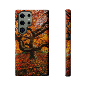 Fall Forest Android Case (Protective) Samsung Galaxy S23 Ultra Glossy Phone Case