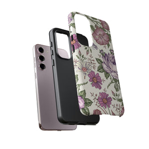 Pastel Vintage Flower Samsung Case (Protective) Phone Case