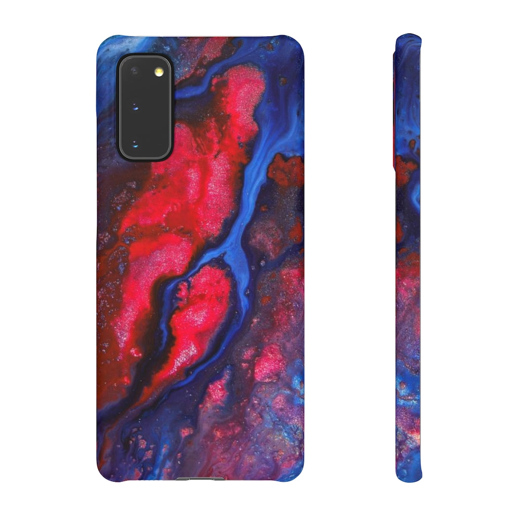 SuperMan Ink Art Android Case (Slim) Samsung Galaxy S20 Matte Phone Case