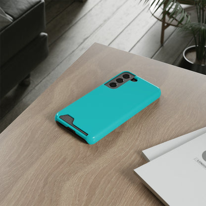 Dark Turquoise Samsung Case (Card) Phone Case