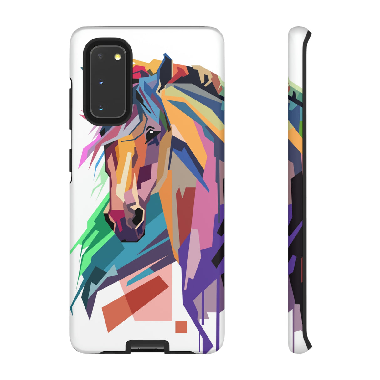 Illustration Horse Android Case (Protective) Samsung Galaxy S20 Matte Phone Case