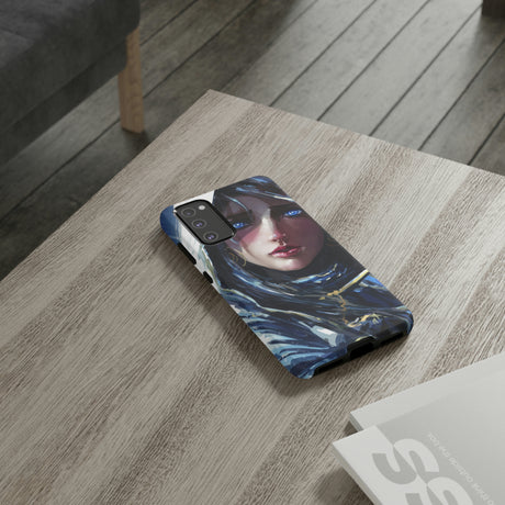 Paladin Girl Blue Eyes Android Case (Protective) Phone Case