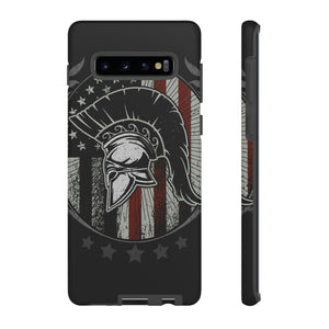 Sparta Helmet Emblem Android Case (Protective) Samsung Galaxy S10 Plus Matte Phone Case