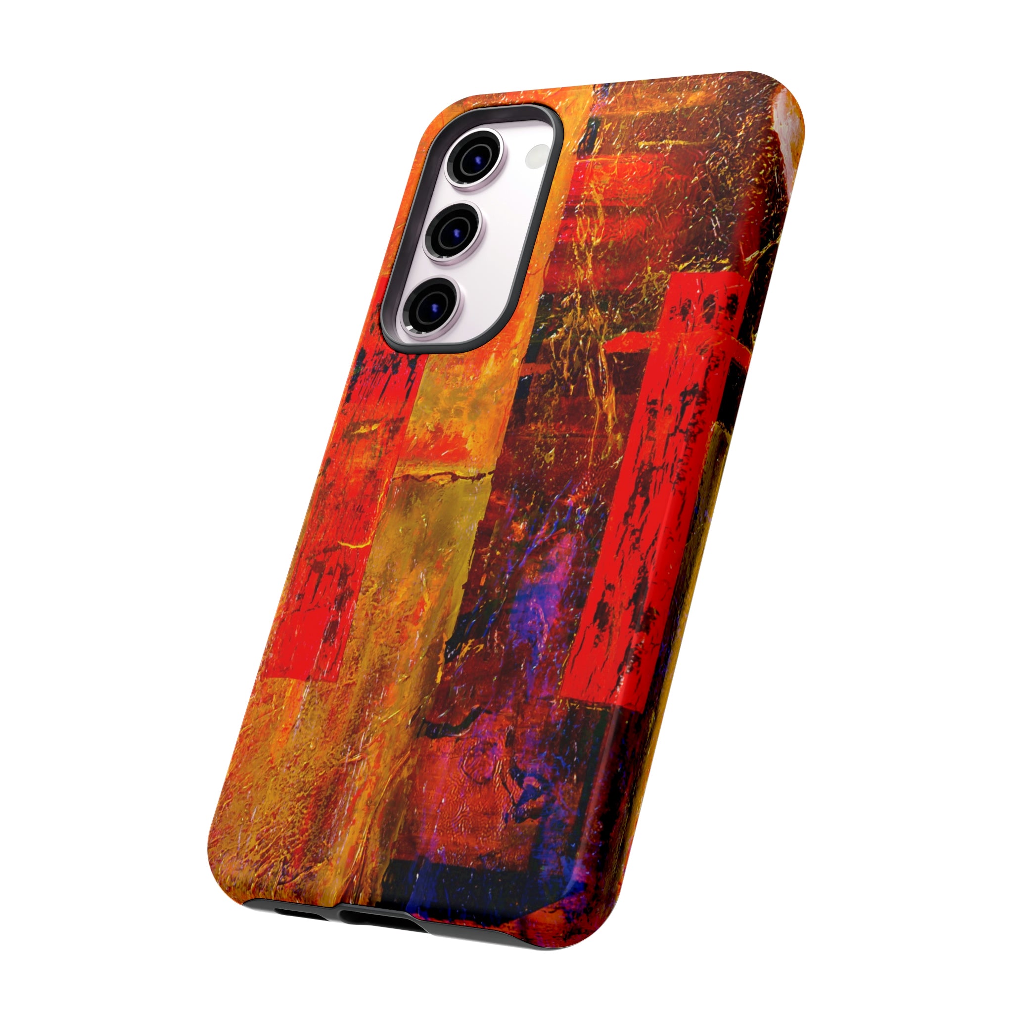 Red Oil Painting Android Case (Protective) Phone Case